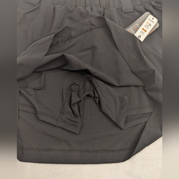 RBX Moisture Wicking Black Skort - Picture 2 of 5